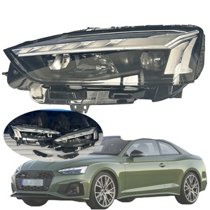 Aggiornamento di alta qualità e rimodellare il faro anteriore a LED per <span class=keywords><strong>Audi</strong></span> <span class=keywords><strong>A5</strong></span> nero 2020-2023 - Product Image 1