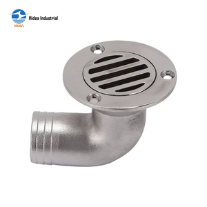 HIDEA Raccords de plomberie pour bateaux en acier inoxydable de qualité marine AISI 304 / AISI 316 Drain de pont de bateau Scupper Air <span class=keywords><strong>Vent</strong></span> - Product Image 2