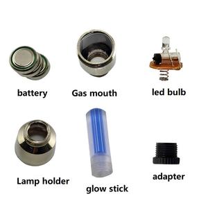 Jeu d'accessoires de vélo colorés, 8 couleurs, pour la culture de pneus, valve de roue, éclairage Led, pour vélo et voiture - Product Image 5