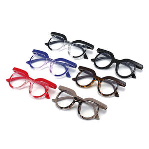 Nouveau Qwl montures de <span class=keywords><strong>lunettes</strong></span> pour tous les visages Anti lumière bleue <span class=keywords><strong>lunettes</strong></span> plates mode fête cadre <span class=keywords><strong>rond</strong></span> <span class=keywords><strong>lunettes</strong></span> Y2K montures de <span class=keywords><strong>lunettes</strong></span> - Product Image 5