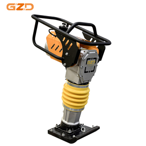 GZD OEM/ODM Hersteller 220V 380V Baumaschine Bodenverdichtung 3kW Elektromotor Stampfer Vibrationsstampfer - Product Image 1