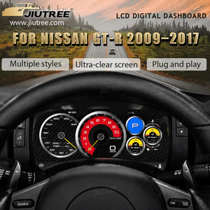 หน้าปัดดิจิตอล JIUTREE สำหรับรถยนต์นิสสัน GTR GT-R ปี 2009–2017 จอ LCD แสดงผลแบบคลัสเตอร์ แผงหน้าปัดดิจิตอลเสมือนจริง - Product Image 6