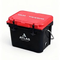 Glacière rotomoulée 20L en LLDPE, isotherme, portable, pour le stockage de vin et d'aliments en extérieur, maintien de la glace pendant 5-8 jours