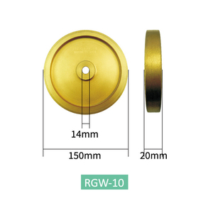 Quang học phòng thí nghiệm phụ kiện tự động ống kính edger bánh xe 110/20/14 Mét RGW-10 kim cương Mài bánh xe cho đôi-bánh Xe tay máy xay - Product Image 1