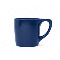 Classic13oz New Bone China Tasse En Céramique Chat Oreille Poignée Personnalisé Naturel En Forme De Café Thé Tasses Cadmium Sans Grès pour Cadeau