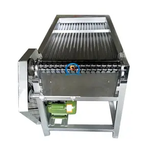 Venta caliente desgranadora automática de guisantes/máquina de eliminación de cáscara de frijol verde/pelador de frijol fava