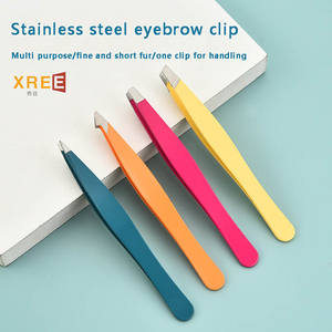 ชุดคลิปหนีบคิ้ว430สแตนเลสอเนกประสงค์เครื่องมือความงามสำหรับกำจัดและเล็มคิ้ว - Product Image 3