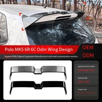 Veidt Convient pour Volkswagen Polo MK5 6R 6C 2009-2017 Aile arrière Odin Aile supérieure Spoiler Pièces de modification