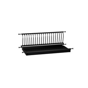 Modern Kitchen Cabinet Accessories Hanging Storage Single Layer Nanometer Eco-Friendly <b>Dish</b> <b>Rack</b> Stainless Steel Construction Du - Product Image 3