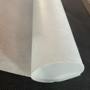 Hualun factory produttore 200gsm Spunbonded PET tessuto non tessuto per biancheria da letto/Interlining e tessuto materia prima tessile