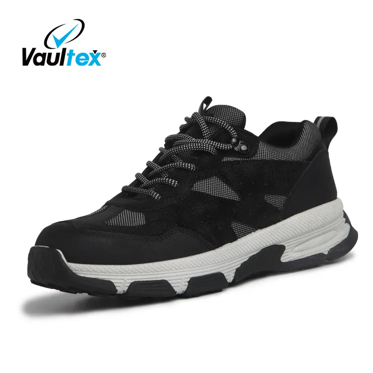 Vaultex รองเท้าก่อสร้างคอมโพสิตรองเท้าผู้ชาย, รองเท้านิรภัยกันน้ำสวมใส่สบาย