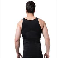 Cxzd-gilet amincissant pour hommes, Corset moulant, chemise, Compression du ventre, contrôle du ventre, taille fine, sous-vêtements de sport
