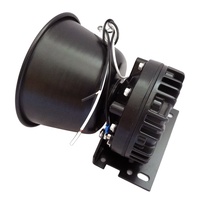Sirena de Advertencia de 100W OEM ODM, Precio de Fábrica, Altavoz de Emergencia para Ambulancias, Vehículos Especiales, Camiones de Bomberos, Altavoz de Sirena de 8 Ohm/11 Ohm