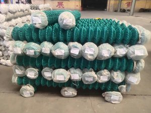 Chuỗi liên kết hình thoi dệt lưới dày 3-5mm lưới kim cương mạ kẽm cho Mỏ Than hỗ trợ mái thấp sơn tĩnh điện 3D - Product Image 5