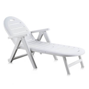 Sdraio da Esterno in Plastica con Schienale Regolabile e Design Ergonomico, Resistente ai Raggi UV e Durevole - Product Image 2