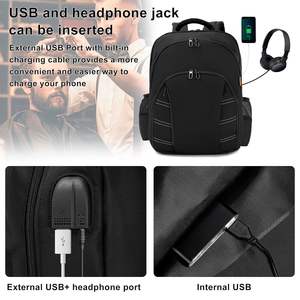 Sac de fournitures de barbier Sac à dos portable pour tondeuses et fournitures Sac organisateur de tondeuse pour coiffeur de voyage - Product Image 3