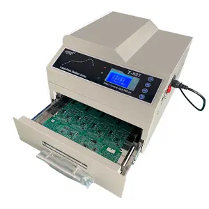 Senza piombo 110v 220v Puhui SMT forno T-937 infrarossi IC riscaldatore reflow stazione di saldatura per la saldatura PCB