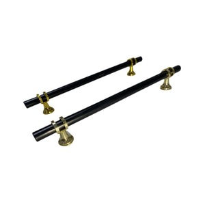 Cabinet Drawer Handles Bar Oxide <b>Black</b> Ceramic Traditional Durable Furniture Handle - Product Image 3
