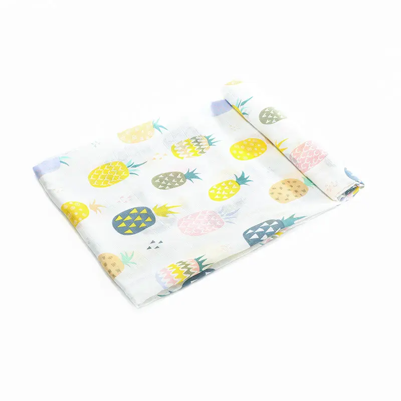 Best Selling Blanket Muslin Swaddle Bamboo Cotton Infant Kids Swaddle Sleeping Baby Blanket Bedding for newborn