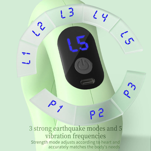 पेशेवर ग्रेड मिनी कंपन योग रिंग रिचार्जेबल फसिया बंदूक 3 मोड के साथ शरीर में वसा जलने के लिए 5 तीव्रता गति नियंत्रण - Product Image 5