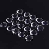Lentille convexe sphérique double convexe en PMMA acrylique pour casque VR Google Cardboard, personnalisable OEM, 25mm/34mm/37mm/42mm Aobeishi
