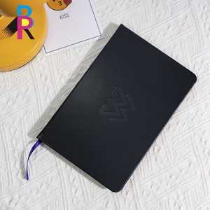 Carnet de notes/journal/agenda en <span class=keywords><strong>cuir</strong></span> PU rigide personnalisé de haute qualité OEM, idéal pour le travail, l'école, les cadeaux d'affaires - Product Image 1