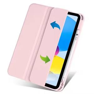 Avec porte-stylo Trifold Acrylique Transparent Back Hard Cover pour <span class=keywords><strong>IPad</strong></span> 10th Gen Case pour Case <span class=keywords><strong>IPad</strong></span> 10.2 <span class=keywords><strong>9</strong></span>.7 <span class=keywords><strong>Pro</strong></span> 11 <span class=keywords><strong>IPad</strong></span> 10 <span class=keywords><strong>9</strong></span> 8 7 6 Case - Product Image 3