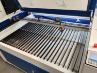 Máquina de Corte Láser CO2 Tipo Pórtico de Fábrica, Fácil de Operar, para Acrílico, Madera, Vidrio, MDF, Papel, Cristal, PLT, DXF, AI