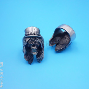 3D <b>Skull</b> <b>Ring</b> Vintage Style Zinc Alloy Jewelry Gift Fashion <b>Rings</b> - Product Image 1