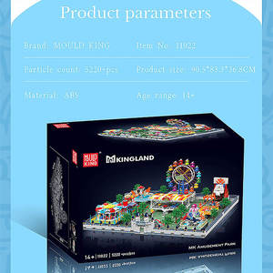 Modèle de parc d'attractions RC de la série créative 11022, kit de construction éducatif en plastique 1:8, cadeau de festival - Product Image 6