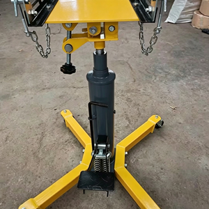 Cric de transmission télescopique robuste de 1500 lb avec support berceau pour réparation automobile et camion en atelier - Product Image 2