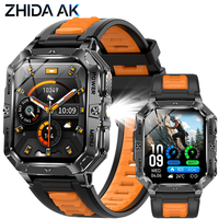 Nuovo Smartwatch Sportivo AK115, Batteria 1400mAh, Schermo 2.01 Pollici, Impermeabile IP68, Chiamate BT, Monitoraggio Frequenza Cardiaca, Ossigeno nel Sangue, Sonno, Contapassi, ODM