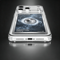 Étui de téléphone portable unique avec fente de présentation de cartes TCG pour iPhone 18 Pro, nouveau support de cartes à collectionner TCG, coque de téléphone pour iPhone 17 Pro Max