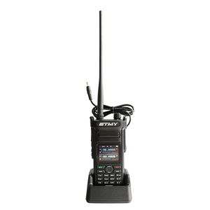 Radio Portátil de Alta Potencia para Exteriores, Resistente al Agua IP67, Largo Alcance, 10W UHF VHF, Walkie Talkie PTT de 10W ET-UV58 para Seguridad - Product Image 3