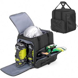 Muestra Gratuita, Bolsa de Viaje para Casco de Snowboard, Bolsa para Botas de Esquí Personalizada, Bolsa de Almacenamiento Impermeable para Equipo de Patinaje, Suministro de China - Product Image 1