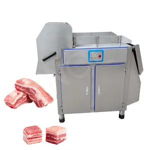 Máquina de corte de pollo de pescado comercial HNOC, cortador automático de pechuga de pollo, dados, cortador de chuletas de cerdo
