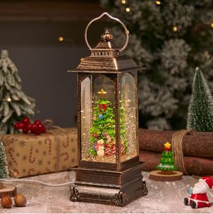 โคมไฟคริสมาสต์วินเทจ, ตู้โทรศัพท์แบบหมุนปรับแต่งได้ - Product Image 4