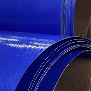 Blu rosso Anti-olio a prova di olio penetrazione Anti-adesione giunto Tortilla <span class=keywords><strong>Ptfe</strong></span> nastro trasportatore per essiccazione alimentare - Product Image 4