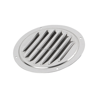 Grille d'aération FOYO Marine Grade 304 SS Thru Vent pour bateaux, accessoires de bateau, pièces de rechange 4x4 5x5 pouces pour yacht, quincaillerie marine