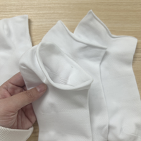 Chaussettes de cyclisme aérodynamiques sur mesure, coupe basse, partie inférieure semi-finie non finie