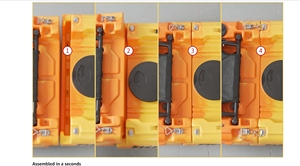 La più popolare sezione dell'oceano costa due si siede sulla parte superiore del pedale di Propel modulare Kayak da pesca con accessori - Product Image 6