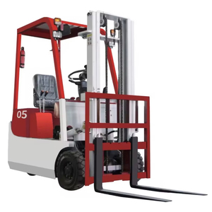 Chariot élévateur électrique contrepoids à 3 roues de 2 tonnes avec levée de 3 à 6 mètres pour entrepôt - À vendre - Product Image 1