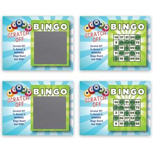 Drôle de promotion personnalisée Casino soirée <span class=keywords><strong>Bingo</strong></span> <span class=keywords><strong>jeu</strong></span> cartes à <span class=keywords><strong>gratter</strong></span> pour la maison fête hôtel utiliser - Product Image 2