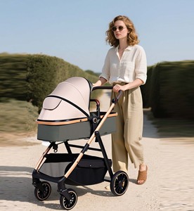 Carrello alto per <span class=keywords><strong>passeggino</strong></span> doppio pieghevole automatico 3 in 1 per genitori impegnati - Product Image 5