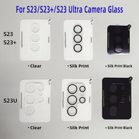 Protection d'objectif d'appareil photo 3D en verre trempé 9H ultra-mince pour S23/S23 Plus – Vente en gros usine