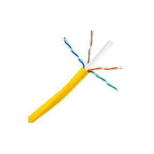 Mèo 5E Ngoài trời cáp đồng 24AWG 2pr 4PR 305m 1000ft PVC <span class=keywords><strong>0.5</strong></span> UTP Cat5 mèo 5E mèo 6A 100m vượt qua kiểm tra tinh khiết Rắn 8 canales cat6A - Product Image 1