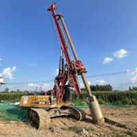 Foreuse rotative SANY SR155 d'occasion, matériel de construction de fondations à vendre