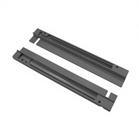 Barras Deslizantes de Aluminio Extruido de Alta Tolerancia, Mecanizadas por CNC, para Equipos Automatizados, Manipulación de Materiales, Guía Lineal, Pieza de Hardware