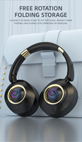 Earphone & headset Gaming kualitas tinggi, headphone nirkabel baterai panjang Logo kustom Model baru
