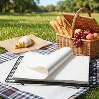 Vente directe usine – Papier sulfurisé double face prédécoupé, non blanchi, imperméable, antiadhésif, qualité alimentaire, sur mesure pour la cuisson du pain